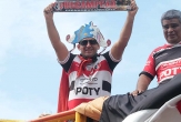 Carreata do Santa Cruz comemora o bicampeonato pernambucano de futebol