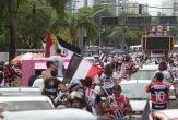 Carreata do Santa Cruz comemora o bicampeonato pernambucano de futebol